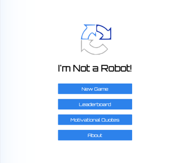 Im Not A Robot Game